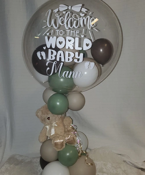 Welcome to the world Baby Balloon Arrangements